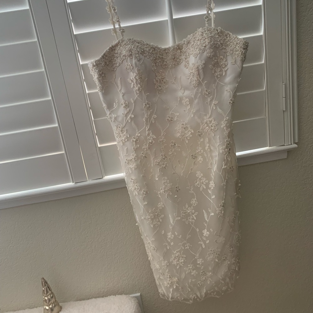 Jovani white dress